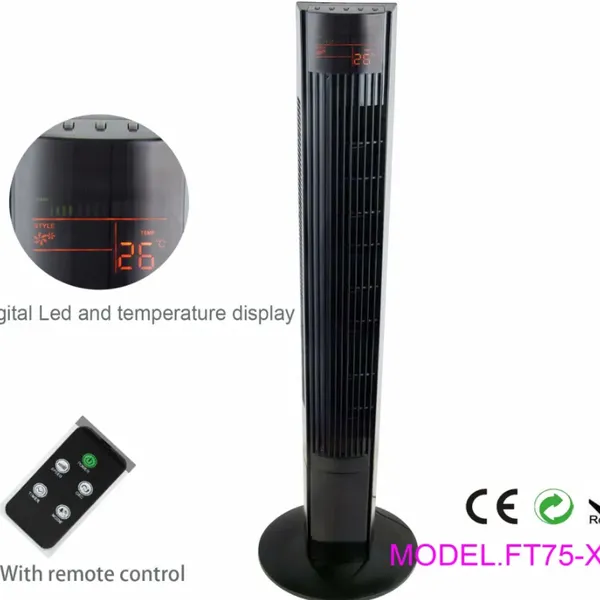36inch Tower Fan with Remote Control with Digital Display(wechat:13510231336)