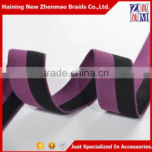 Custom Striped Polyester Latex Elastic Tape photo-5