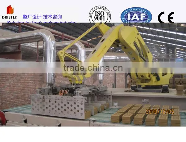 China Goods Wholesale Clay Brick Production Line Wih Robot Stacking photo-3