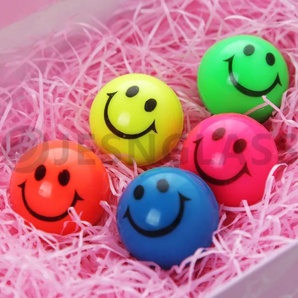 Factory Wholesale Various Design High Bouncy Ball Smile Bouncy Toy Rubber Balls photo-2