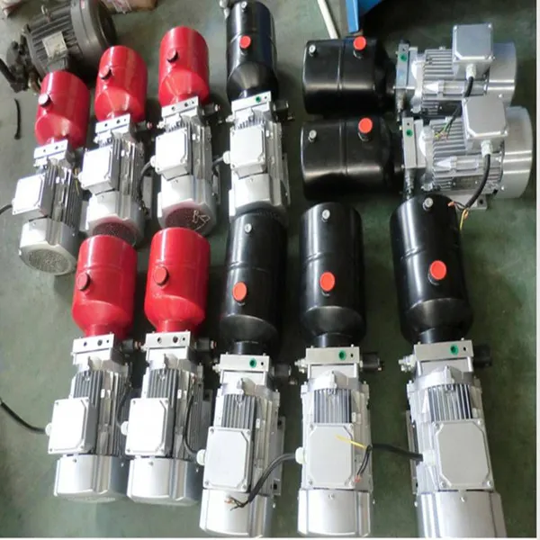Small Hydraulic System - Power Unit - 12v Small Hydraulic Station for Sanitation Vehicles, Small in Size and Free Shipping photo-2