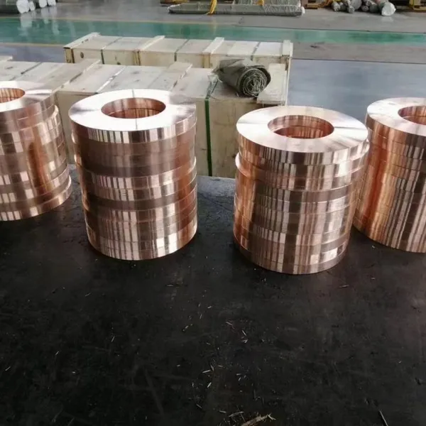 High Quality 0.5mm T1 T2 C1100 C1011 C1220 Red Copper Strip Coil Copper Sheet Foil Roll in Stock Factory Price photo-3