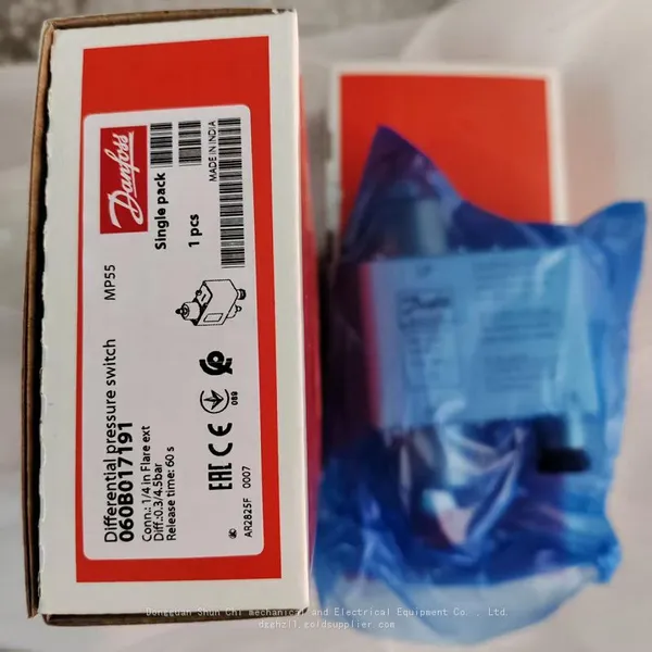 DANFOSS Контроллер дифференциального давления MP55 060B017191 060017166 060B0171
