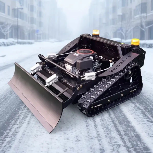 Vigorun Tech Wireless Robot Mower VTLM800 Anti-Rollback Security Electric Snow Blower for Household Lawn Care