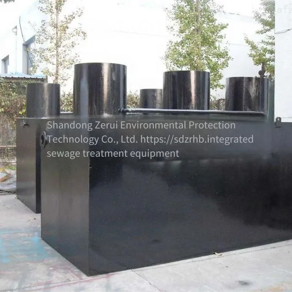 Which Company Offers the Best Small Integrated Sewage Treatment Equipment? Choose Zerui Environmental Protection for Peace of Mind.