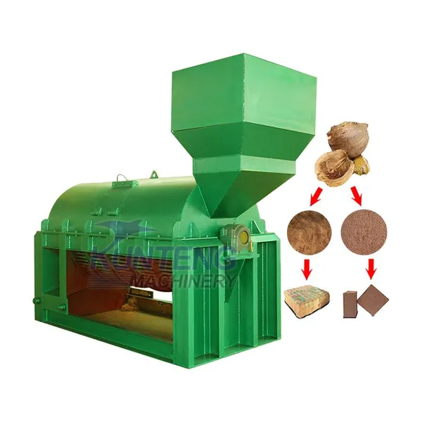 Customized Palm Fiber Sisal Fiber Coconut Shell Fiber Extraction Machine Fiber Extraction Production Line