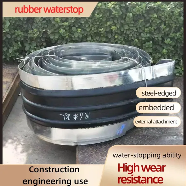 Low Temperature Resistant EPDM Waterstop for Alpine Railway Culvert Project photo-3