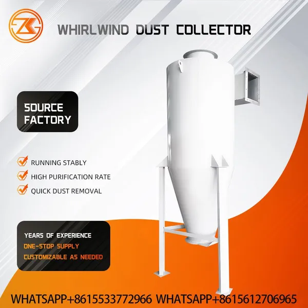 CLK Multi-tube Cyclone Separator High Air Flow Boiler Kiln Flue Gas High Temperature Dust Pre-treatment Unit photo-2