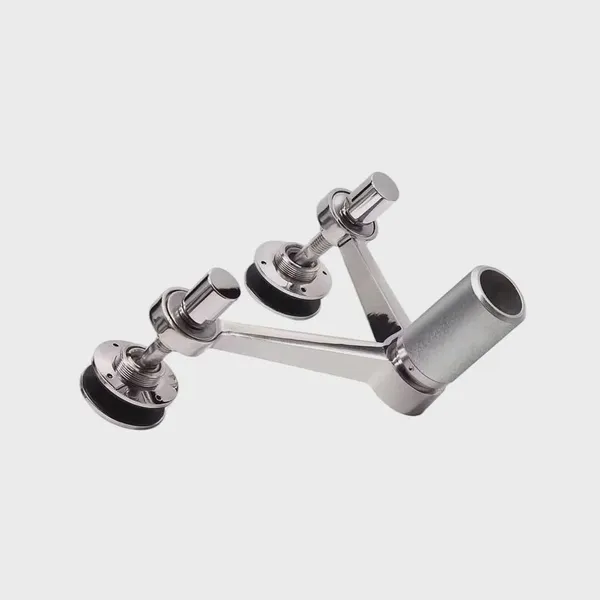 Professional Grade Stainless Steel Spider 4 Way Arm 300mm SS304 Satin Finish Heavy Duty Factory Direct photo-5