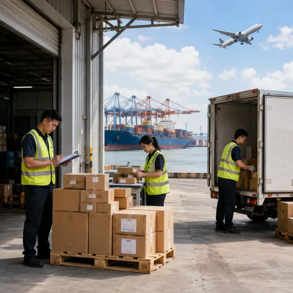 Service de logistique chinois pour les commandes d'essai de faible volume