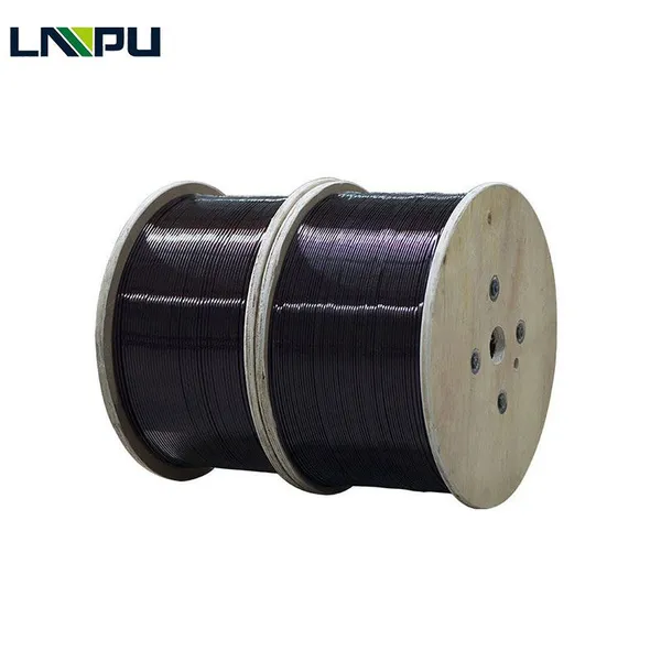High Temperature Polyamide Imide Wire Awg 3 4 6 8 9 10 12 30 26 Awg Solid Enameled Insulated Aluminum Magnet Wire Price photo-2