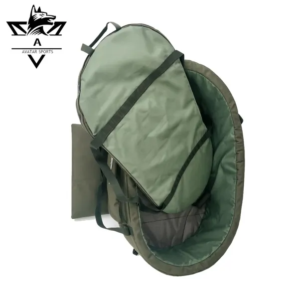 New Arrival 115*73*26cm Large Capacity Multiple Pocket Waterproof Fishing Bag Carp Cradle Fishing Tackle Bag For Carp photo-2