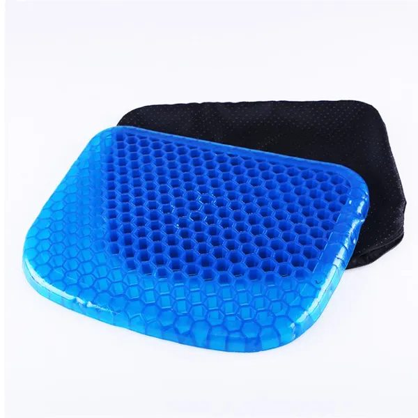 Car Seat Cushion Egg TPE Seat Cushion for Long Sitting Thick & Extra Large Gel Cushion