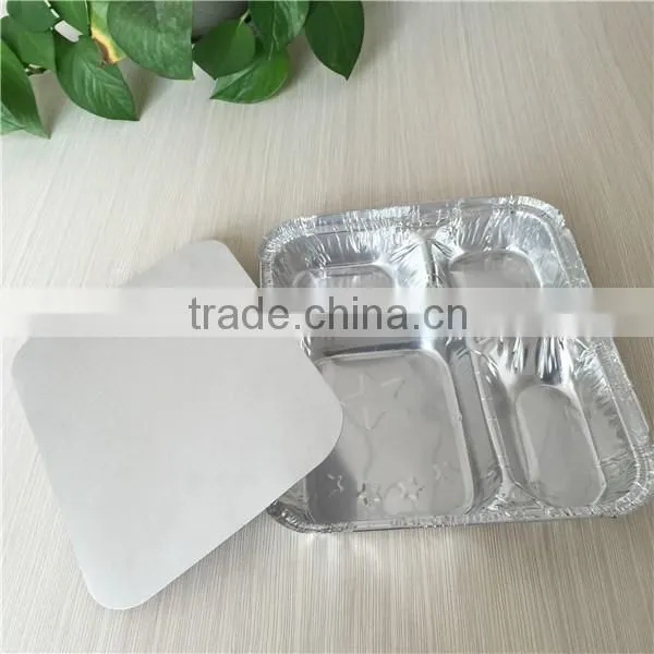 Large Size Compartment Aluminum Foil Tray Large Aluminum Foil Tray photo-2