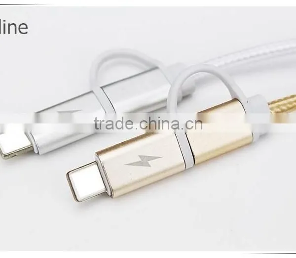 Tandem 2 USB Cotton Weave Data Cable for Huawei P9/4X/mate S photo-5