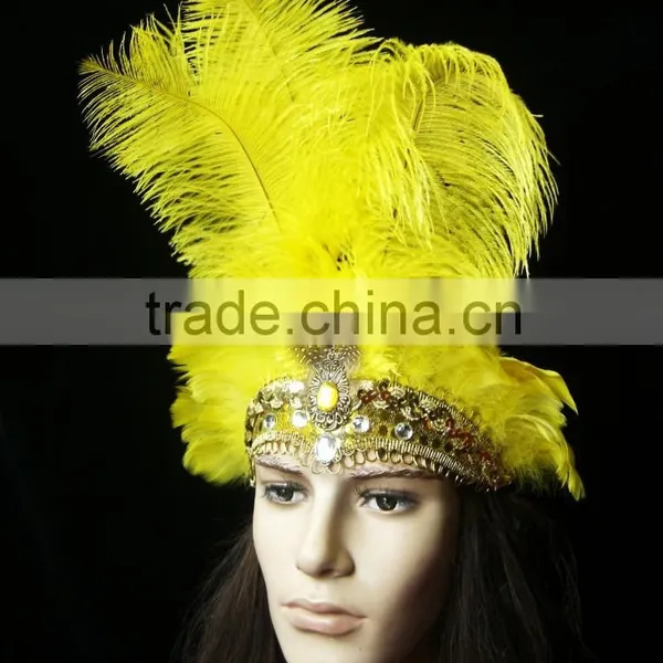 2016 Custom Party Headwear Feather Headdress and the Wholesale Headdress Colorful Mask and Party Mask photo-3
