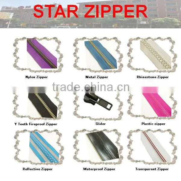 Zipper Manufacturer Wholesale All Types of Zippers