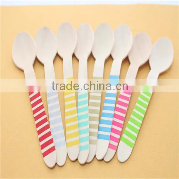 Party Supplies Wooden Fork and Spoon photo-5