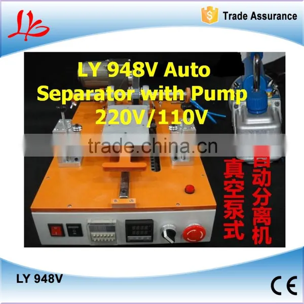 LY 948V Semi Automatic Professional Lcd Repair Machine With Pump