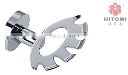 stainless steel wall mounted toothbrush / toothpaste holder