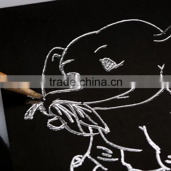 Silver Engraving Art Foil photo-3
