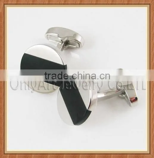 Onyx Pave Setting Custom Design Studs Cufflinks Wholesale Luxury Cufflinks photo-2