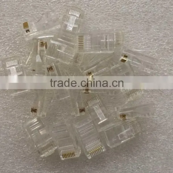 8P8C 8P8CR RJ45 RJ-45 CAT5 Modular Plug Network Connector for Cat5 Cat5e Cat6 Cable photo-4