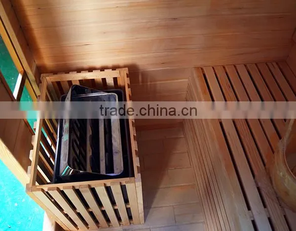 Outdoor Steam Sauna With Electric Sauna Stove photo-3