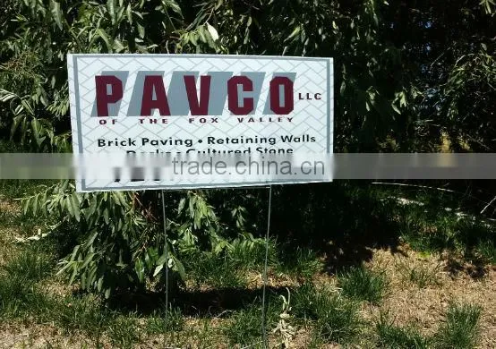 Durable Corrugated Plastic Yard Sign photo-4