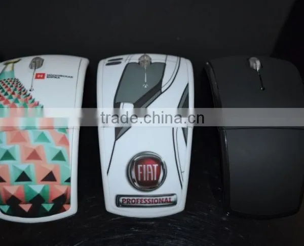 Computer Folding Arc 2.4G Wireless Webkey Mouse Load With Website photo-2