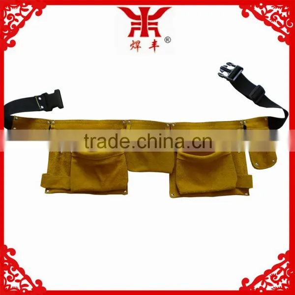 Cow Split Leather Electrician Tool Bag photo-2