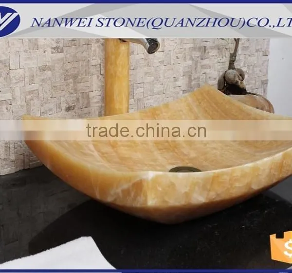 WOOD COLOR Stone Wash Basin in Bathroom and Home Products photo-2