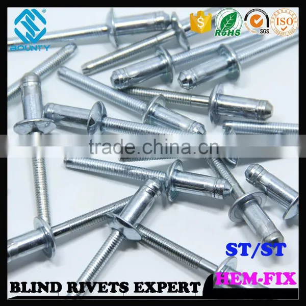 HIGH QUALITY HOT SELLING FACTORY STRUCTURAL HEM TYPE POP RIVETS FOR LADDERS photo-2