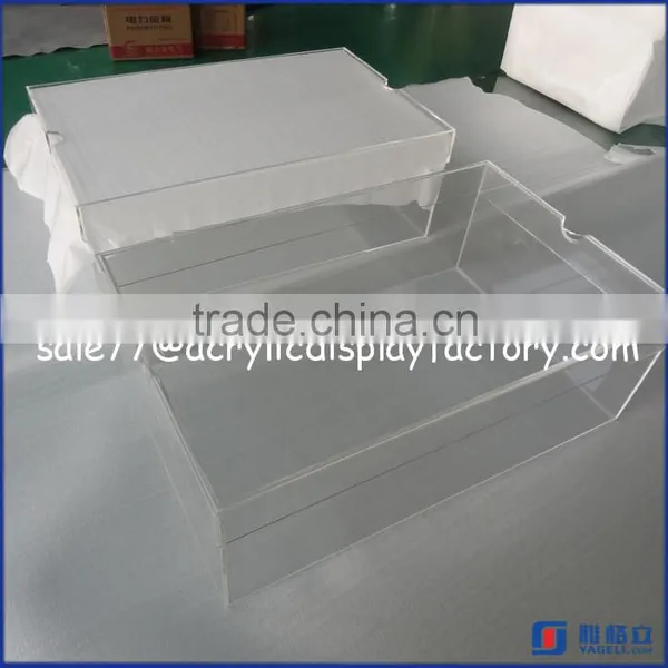 China Made Unique Design Acrylic Shoe Box/clear Acrylic Box/acrylic Box photo-6