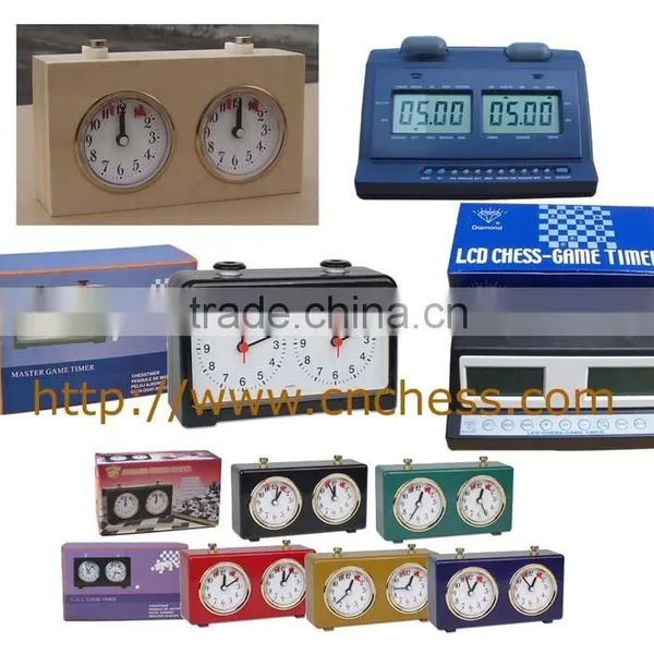 digital chess clock Analog chess clock Quartz chess clock