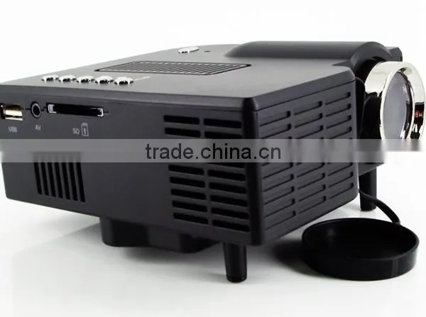 Winait 60" Portable Mini HD LED Projector Cinema Theater, Support PC Laptop VGA Input photo-2