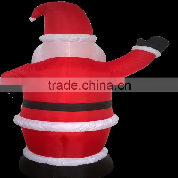 DJ-XT-04 Christmas Inflatable Classic Wholesale Santa Yard Light Decoration photo-3
