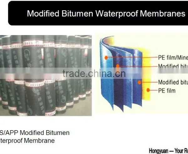 4.0 MM SBS Modified Bitumen Waterproof Membrane photo-5