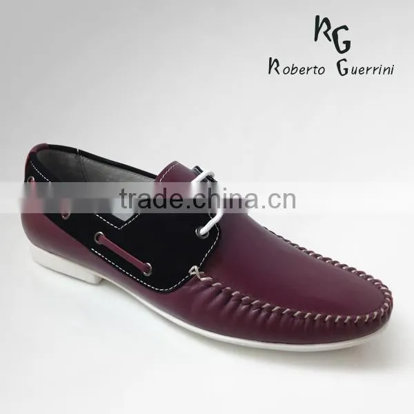New Style Lace up Genuine Leather Casual Shoes photo-2