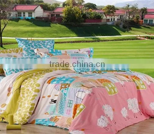 Cotton Kids Bed Covers Kids Bedding Set photo-3