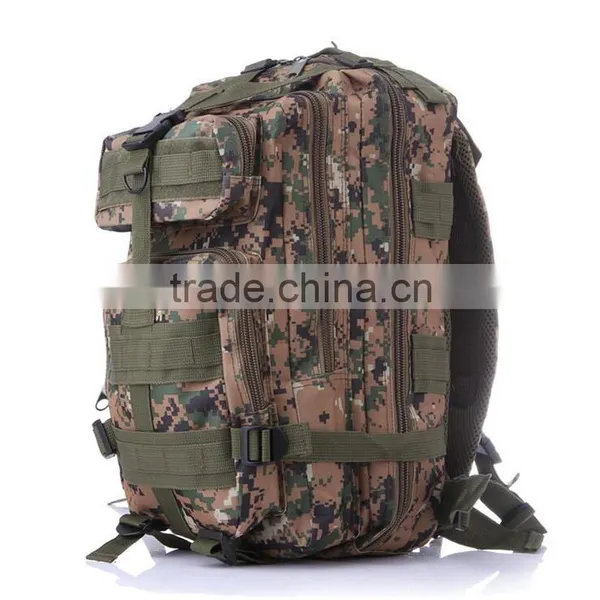 Army Mountaineering Bags Outdoor Waterproof Camouflage 3P Tactical Backpack photo-6