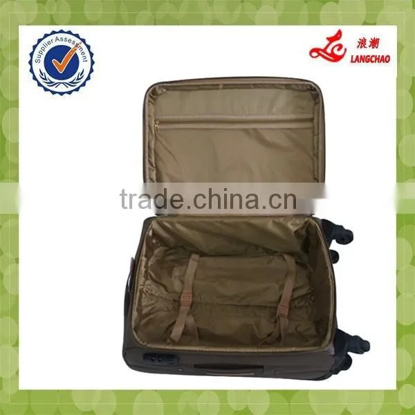 2015 Unique Style China Factory Trolley Case Fashion Soft Easy Carrying Travel Suitcase photo-6