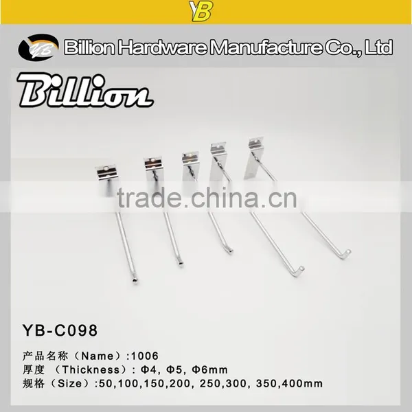 Slatwall Display Hooks Girdwall Single Hooks For Display Stand photo-6