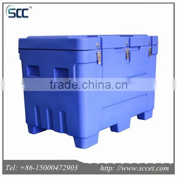 Rotational LLDPE Dry Ice Chilly Box With Wheels for Storing Dry Ice photo-3