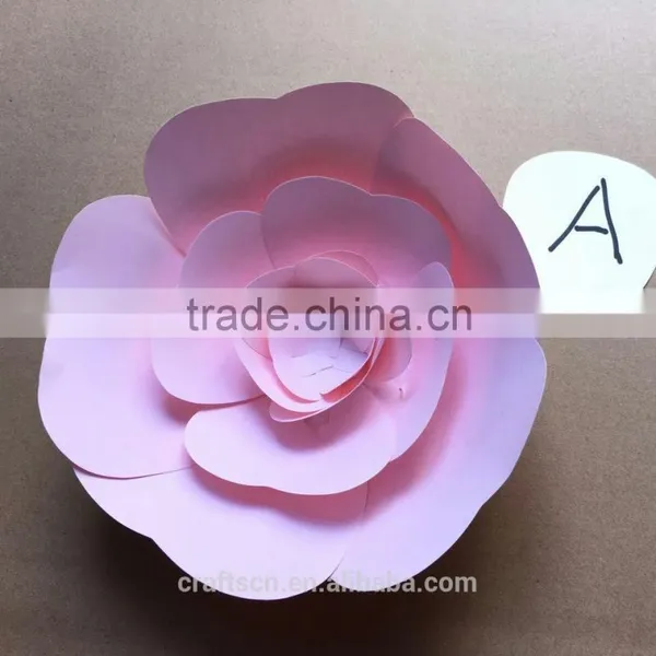 Paper Flower Wall Decoration for Wedding