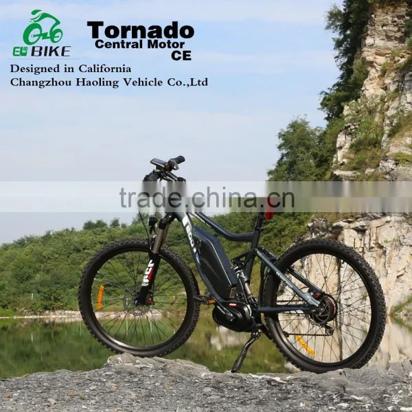 Tornado, 2016 New Model Mountain Electric Bicycle With Lcd Display