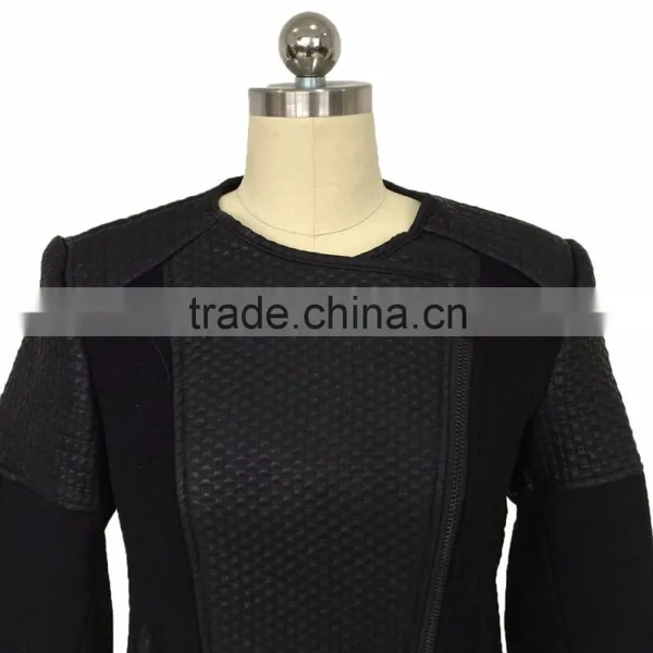 Black Cheap Ladies Winter Faux Fur Coats Fashion Wear