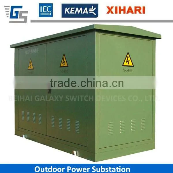 Outdoor SF6 Ring Main Unit With Outdoor Power Substation photo-2