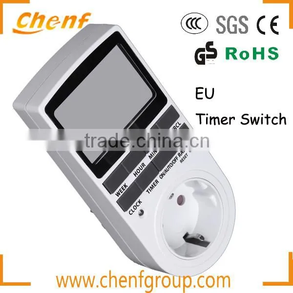 Newest EU Count-down Timer Switch Socket with Europe Plug