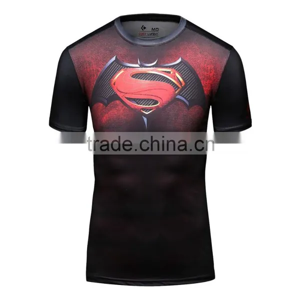 Women Custom Fashion T-shirt 3d Sublimation Printing Polyester t Shirt 2016 Wholesale Men Clothing photo-5